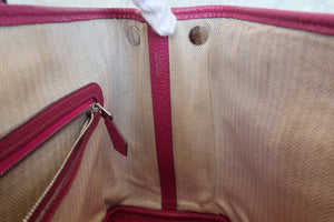 HERMES／エルメス ガーデンパーティＴＰＭ カントリー ローズパープル C刻印 トートバッグ 700080118