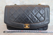 画像をギャラリービューアに読み込む, CHANEL/シャネル ダイアナマトラッセチェーンショルダーバッグ ラムスキン ブラック/ゴールド金具 ショルダーバッグ 700070093

