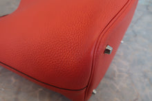 画像をギャラリービューアに読み込む, HERMES／エルメス ピコタンロックＭＭ トリヨンクレマンス ルージュピヴォワンヌ R刻印 ハンドバッグ 800020237
