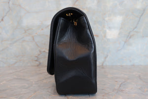 CHANEL/シャネル ダイアナマトラッセチェーンショルダーバッグ ラムスキン ブラック/ゴールド金具 ショルダーバッグ 700070093