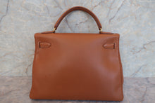 将图片加载到图库查看器，HERMES KELLY 32 Graine Couchevel leather Gold 〇Z刻印 Shoulder bag 600080131
