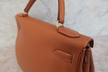 将图片加载到图库查看器，HERMES KELLY 32 Graine Couchevel leather Gold 〇Z刻印 Shoulder bag 600080131
