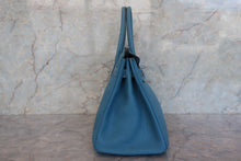 画像をギャラリービューアに読み込む, HERMES／エルメス バーキン30 トゴ ブルージーン □N刻印 ハンドバッグ 700110007
