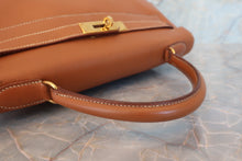 将图片加载到图库查看器，HERMES KELLY 32 Graine Couchevel leather Gold 〇Z刻印 Shoulder bag 600080131
