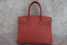 将图片加载到图库查看器，HERMES BIRKIN 30 Togo leather Rosy Hand bag 600090293
