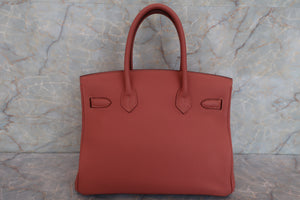 HERMES BIRKIN 30 Togo leather Rosy Hand bag 600090293