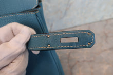 画像をギャラリービューアに読み込む, HERMES／エルメス バーキン30 トゴ ブルージーン □N刻印 ハンドバッグ 700110007
