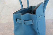 画像をギャラリービューアに読み込む, HERMES／エルメス バーキン30 トゴ ブルージーン □N刻印 ハンドバッグ 700110007
