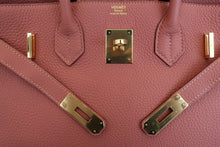 将图片加载到图库查看器，HERMES BIRKIN 30 Togo leather Rosy Hand bag 600090293
