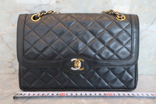 画像をギャラリービューアに読み込む, CHANEL/シャネル パリ限定マトラッセダブルフラップチェーンショルダーバッグ ラムスキン ブラック/ゴールド金具 ショルダーバッグ 700070088
