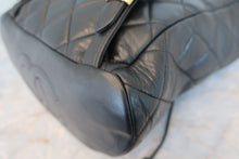 Load image into Gallery viewer, CHANEL Matelasse chain back pack Lambskin Black/Gold hadware Back pack 800050149
