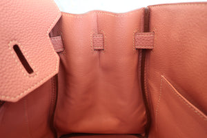 HERMES BIRKIN 30 Togo leather Rosy Hand bag 600090293