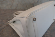 将图片加载到图库查看器，HERMES BIRKIN 30 Epsom leather White □H刻印 Hand bag 600080172
