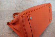 画像をギャラリービューアに読み込む, HERMES／エルメス バーキン30 トゴ オレンジ □J刻印 ハンドバッグ 700110003
