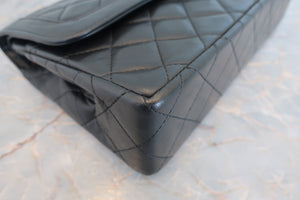 CHANEL/シャネル パリ限定マトラッセダブルフラップチェーンショルダーバッグ ラムスキン ブラック/ゴールド金具 ショルダーバッグ 700070088