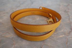 HERMES／エルメス ボリード35 クシュベル ジョーヌ 〇Z刻印 ショルダーバッグ 700080128