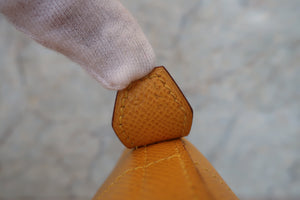 HERMES／エルメス ボリード35 クシュベル ジョーヌ 〇Z刻印 ショルダーバッグ 700080128