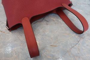 HERMES／エルメス ピコタンロックカザックPM トリヨンクレマンス/ヴォースイフト ルージュアッシュ/ブリック □R刻印 ハンドバッグ 700080171