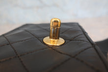 Load image into Gallery viewer, CHANEL Mini Matelasse chain shoulder bag Lambskin Black/Gold hadware Shoulder bag 800050152
