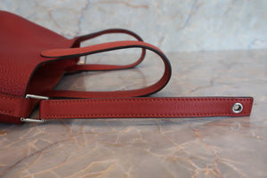 HERMES／エルメス ピコタンロックカザックPM トリヨンクレマンス/ヴォースイフト ルージュアッシュ/ブリック □R刻印 ハンドバッグ 700080171