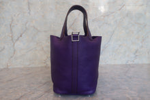 画像をギャラリービューアに読み込む, HERMES／エルメス ピコタンロックＰＭ トリヨンクレマンス アイリス □N刻印 ハンドバッグ 800010043
