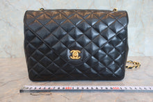 画像をギャラリービューアに読み込む, CHANEL/シャネル マトラッセチェーンショルダーバッグ ラムスキン ブラック/ゴールド金具 ショルダーバッグ 800080171

