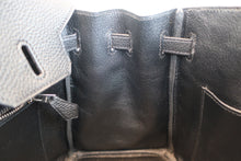 将图片加载到图库查看器，HERMES BIRKIN 25 Togo leather Black □M刻印 Hand bag 600090291
