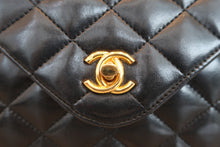 画像をギャラリービューアに読み込む, CHANEL/シャネル マトラッセチェーンショルダーバッグ ラムスキン ブラック/ゴールド金具 ショルダーバッグ 800080171
