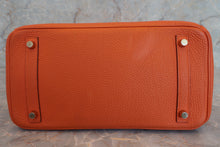 将图片加载到图库查看器，HERMES BIRKIN 30 Togo leather Orange □R刻印 Hand bag 600090283
