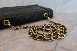 CHANEL/シャネル マトラッセフリンジチェーンショルダーバッグ ラムスキン ブラック/ゴールド金具 ショルダーバッグ 700070134