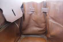 将图片加载到图库查看器，HERMES BIRKIN 35 Graine Couchevel leather Brown □A刻印 Hand bag 600080166
