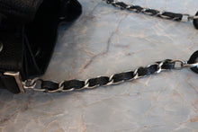 Load image into Gallery viewer, CHANEL CC mark drawstring chain shoulder bag Caviar skin Black/Silver hadware Shoulder bag 700060035
