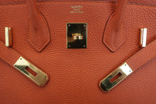 将图片加载到图库查看器，HERMES BIRKIN 30 Togo leather Orange □R刻印 Hand bag 600090283
