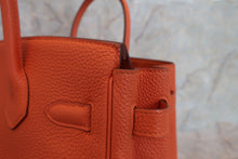 将图片加载到图库查看器，HERMES BIRKIN 30 Togo leather Orange □R刻印 Hand bag 600090283
