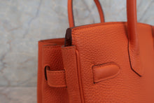 将图片加载到图库查看器，HERMES BIRKIN 30 Togo leather Orange □R刻印 Hand bag 600090283
