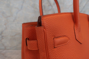 HERMES BIRKIN 30 Togo leather Orange □R刻印 Hand bag 600090283