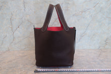 画像をギャラリービューアに読み込む, HERMES／エルメス ピコタンロックカザックPM トリヨンクレマンス フランボワーズ/ルージュセリエ Z刻印 ハンドバッグ 800010128
