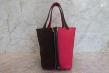 画像をギャラリービューアに読み込む, HERMES／エルメス ピコタンロックカザックPM トリヨンクレマンス フランボワーズ/ルージュセリエ Z刻印 ハンドバッグ 800010128
