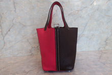 画像をギャラリービューアに読み込む, HERMES／エルメス ピコタンロックカザックPM トリヨンクレマンス フランボワーズ/ルージュセリエ Z刻印 ハンドバッグ 800010128
