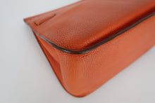 Load image into Gallery viewer, HERMES JYPSIERE 28 Clemence leather Orange □O Engraving Shoulder bag 800100007
