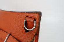 Load image into Gallery viewer, HERMES JYPSIERE 28 Clemence leather Orange □O Engraving Shoulder bag 800100007
