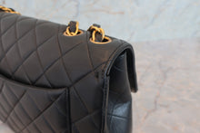 画像をギャラリービューアに読み込む, CHANEL/シャネル 中マトラッセシングルフラップチェーンショルダーバッグ ラムスキン ブラック/ゴールド金具 ショルダーバッグ 700070111
