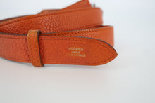 Load image into Gallery viewer, HERMES JYPSIERE 28 Clemence leather Orange □O Engraving Shoulder bag 800100007
