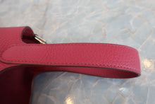 Load image into Gallery viewer, HERMES PICOTIN LOCK PM Clemence leather Ruby □R Engraving Hand bag 600080207
