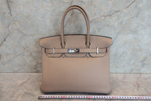 画像をギャラリービューアに読み込む, HERMES／エルメス バーキン30 トリヨンクレマンス トゥルティエールグレー □K刻印 ハンドバッグ 700040036
