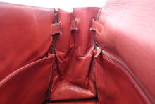将图片加载到图库查看器，HERMES  KELLY 35 Clemence leather Rouge H □F刻印 Shoulder bag 800080210
