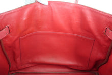 Load image into Gallery viewer, HERMES BIRKIN 35 Graine Couchevel leather Rouge vif □C Engraving Hand bag 800100073

