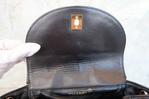 CHANEL/シャネル マトラッセチェーンリュック ラムスキン ブラック/ゴールド金具 リュック 700090222