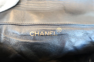 CHANEL/シャネル マトラッセチェーンリュック ラムスキン ブラック/ゴールド金具 リュック 700090222
