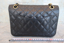 画像をギャラリービューアに読み込む, CHANEL/シャネル マトラッセフルフラップチェーンショルダーバッグ ラムスキン ブラック/ゴールド金具 ショルダーバッグ 800060213
